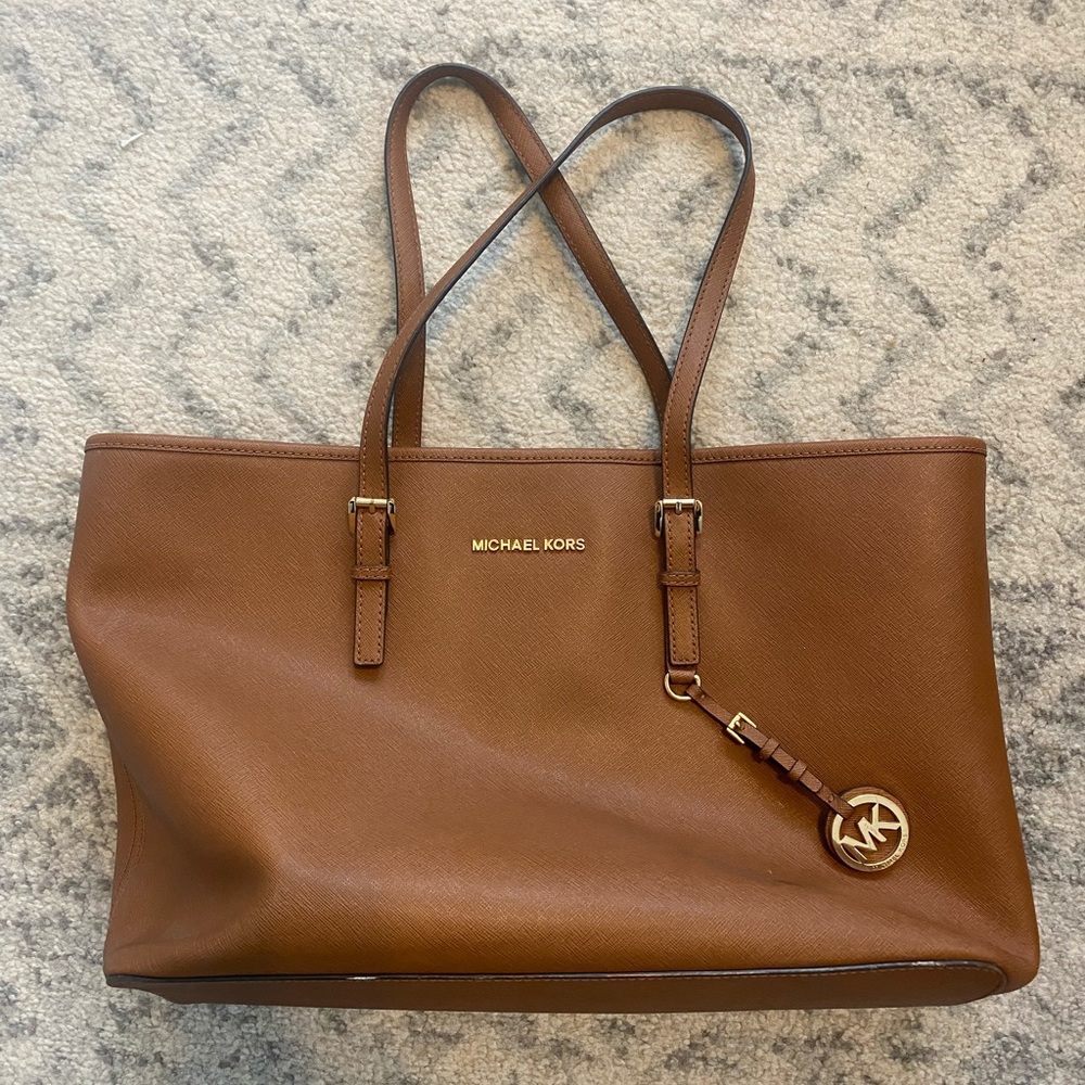 Michael Kors Tan Laptop Bag